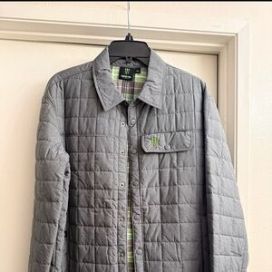 Monster Energy Men's Gray Quilted Lightweight Jacket